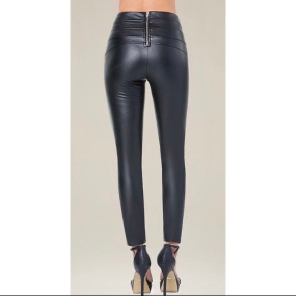 bebe faux leather leggings